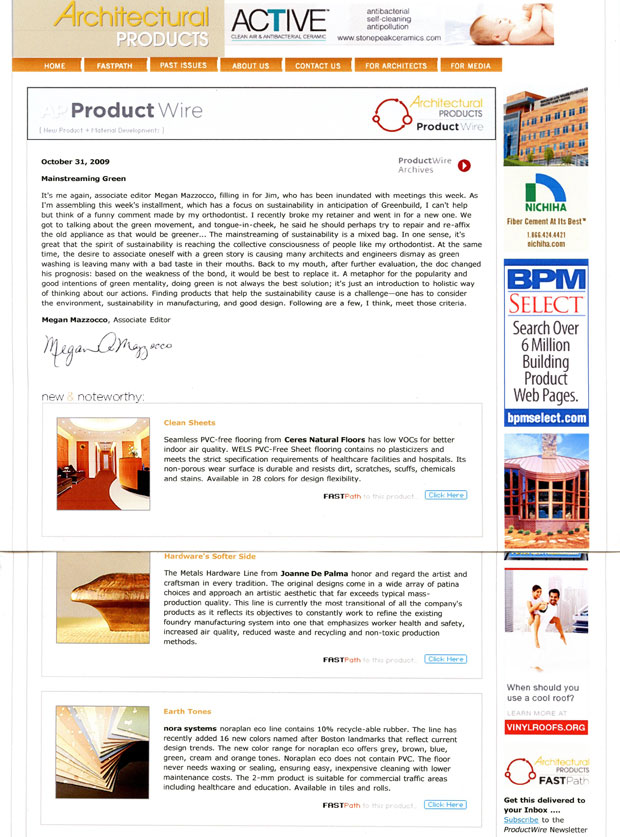 Architectural Products