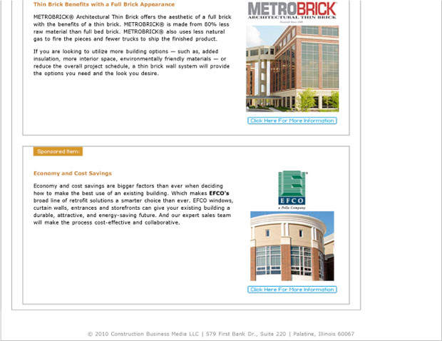 Architectural Products